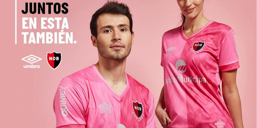 Newell´s Old Boys presentó una nueva camiseta en homenaje a la lucha contra el Cáncer de Mama