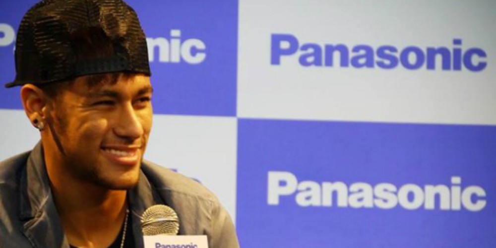 ​Neymar renov&oacute; con Panasonic