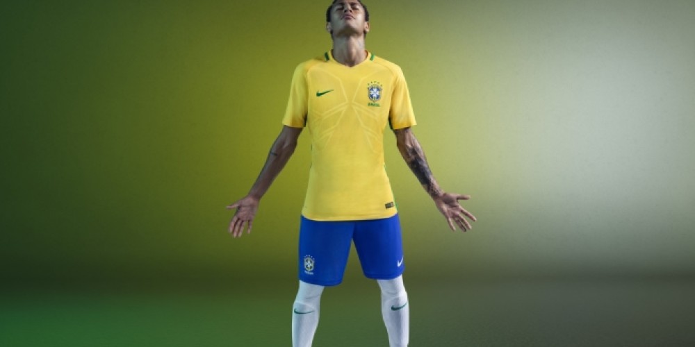 Con Neymar como estrella, Brasil lanzó su nueva indumentaria