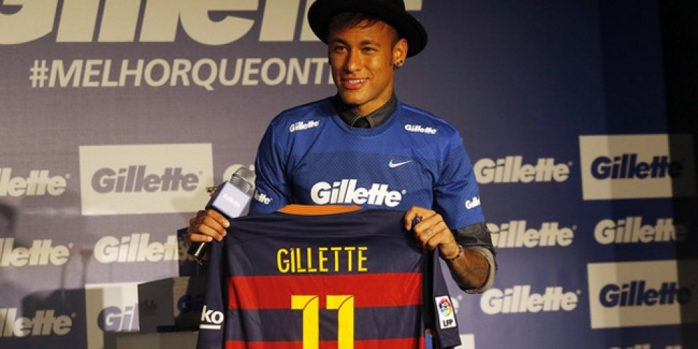 Neymar será embajador de Gillette en Latinoamérica