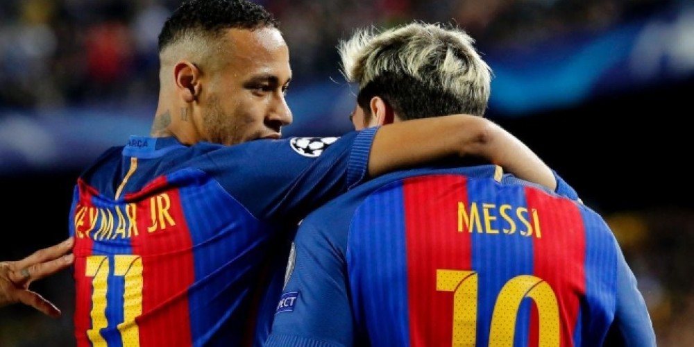 Neymar armó el futbolista perfecto con partes de Messi, Iniesta y Ronaldinho