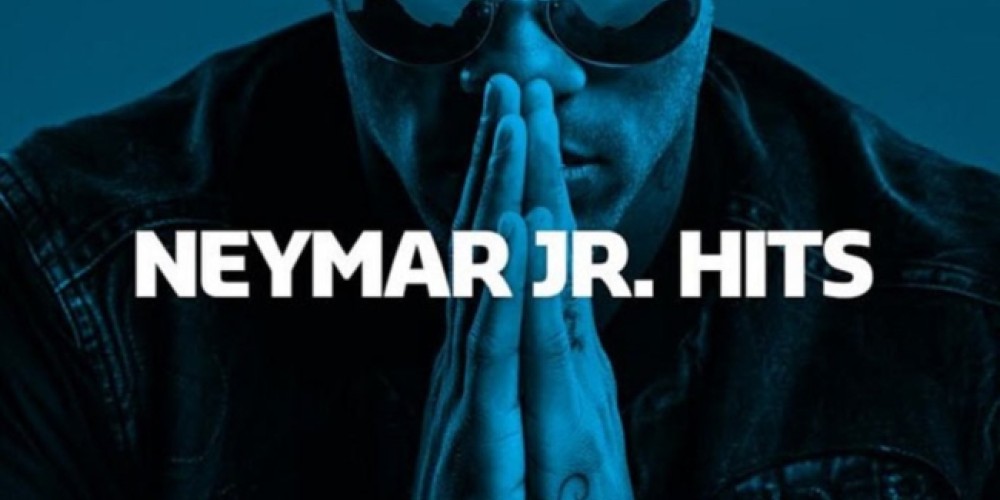 Neymar presentó su lista de canciones en Spotify