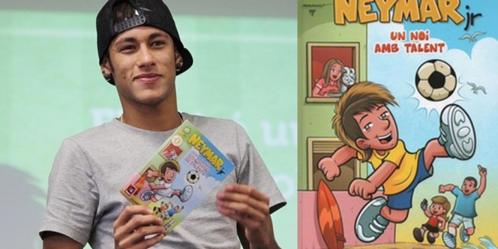 Neymar editar&aacute; su comic en catal&aacute;n