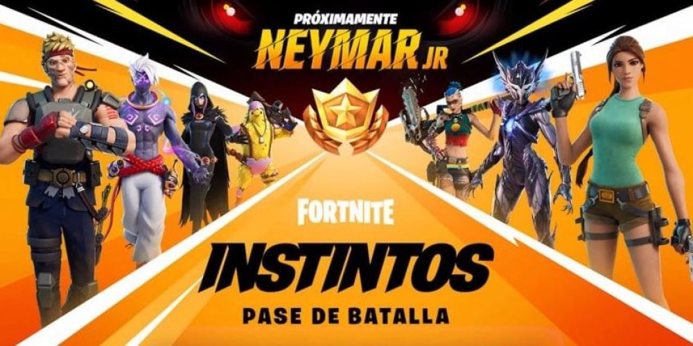 Neymar Jr llegará al Fortnite con un personaje jugable