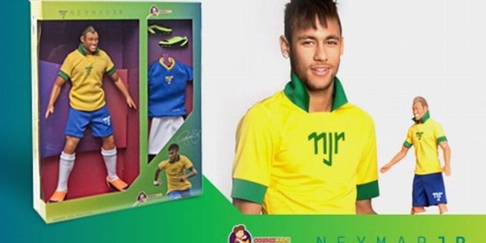 Neymar tiene su propio mu&ntilde;eco