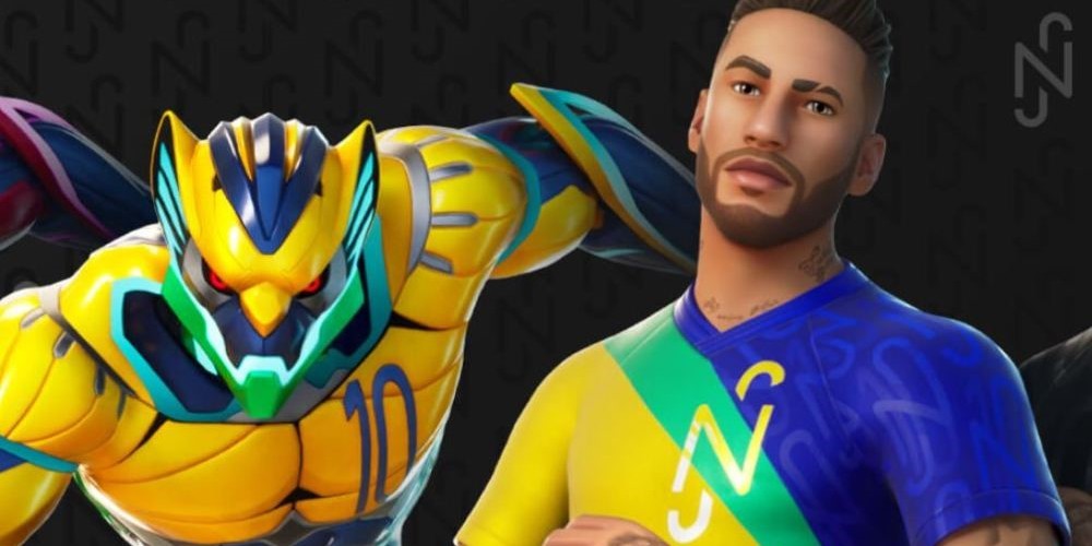 Fortnite presentó la nueva skin de Neymar