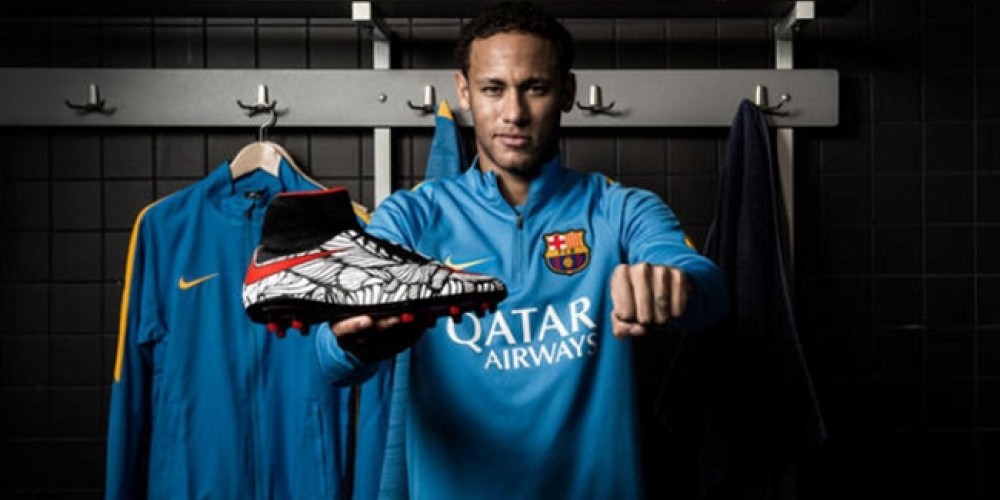 Neymar mostró sus nuevos botines Nike “Ousadia Alegria”