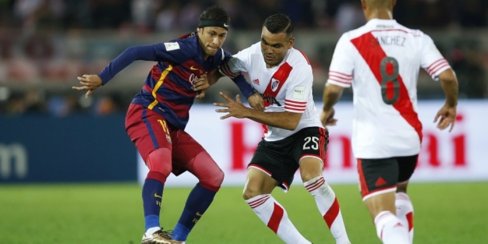 Neymar confes&oacute; que lo atrae River, por influencia de Mascherano