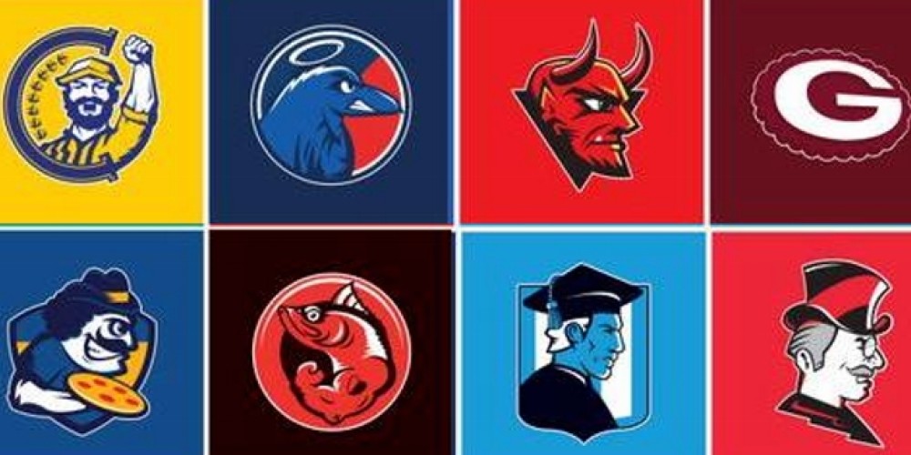 Todos los escudos del futbol argentino como franquicias de la NFL