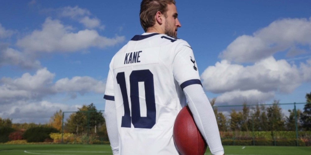 La NFL presenta camisetas de fútbol americano para el Chelsea y el Tottenham