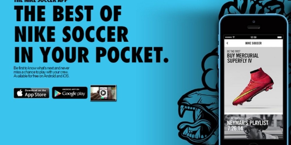 Nike presentó su nueva aplicación “Nike Fútbol App”
