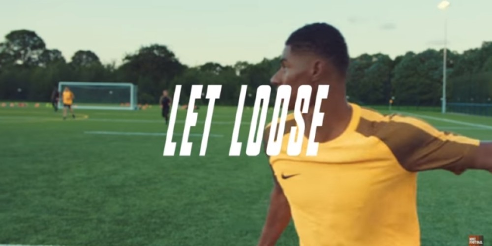 Nike y otro imperdible comercial dentro del campo de juego