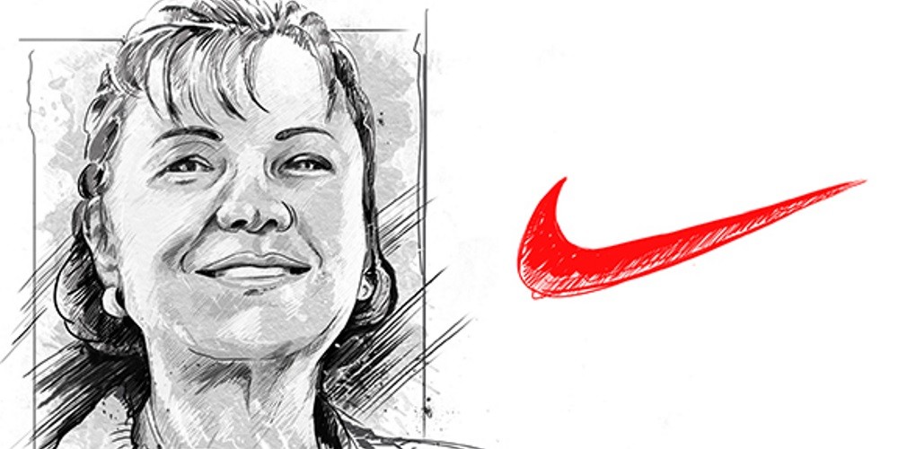 La historia detrás de la creadora del logo de Nike y los 35 dólares que valió su aporte