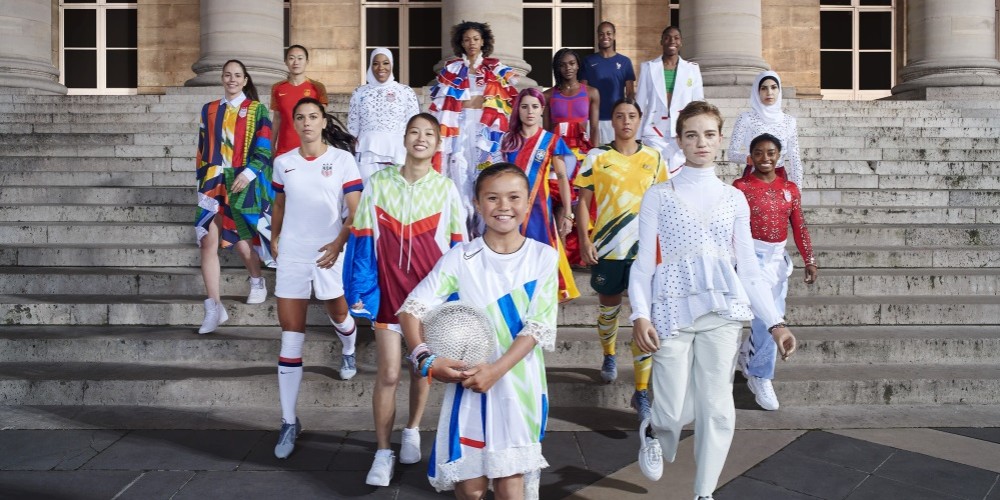 La proxima generación de atletas femeninas se reunió en un gran evento en París