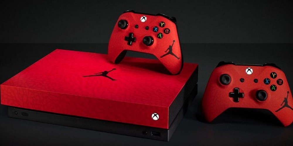 Nike y Microsoft presentaron una Xbox inspirada en Michael Jordan