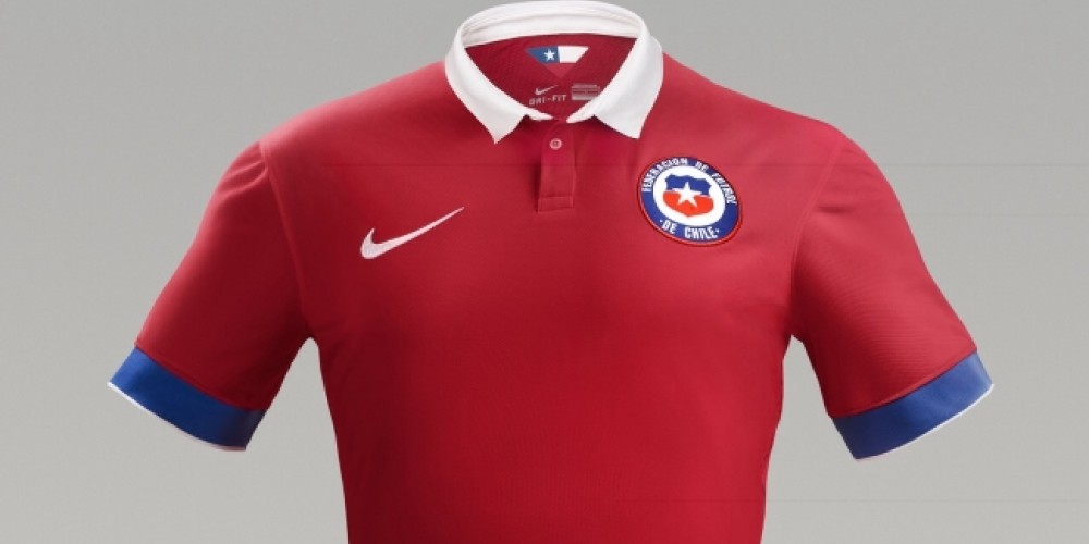Nike present&oacute; las nuevas camisetas de Chile