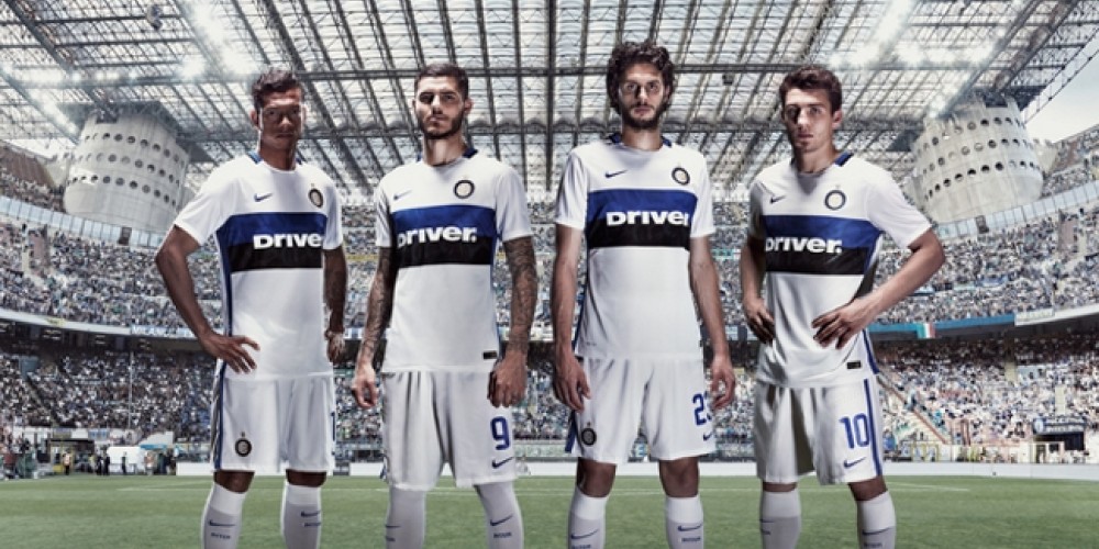 Nike presentó la camiseta alternativa del Inter, con Driver como sponsor