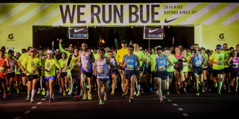 Nike realiz&oacute; su primera We Run Buenos Aires 21K