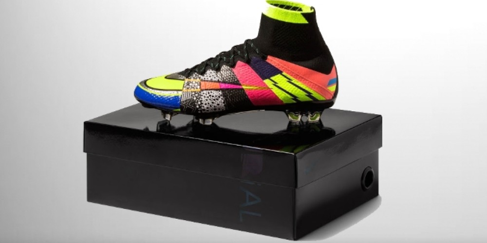 Nike presentó sus particulares botines What The Mercurial