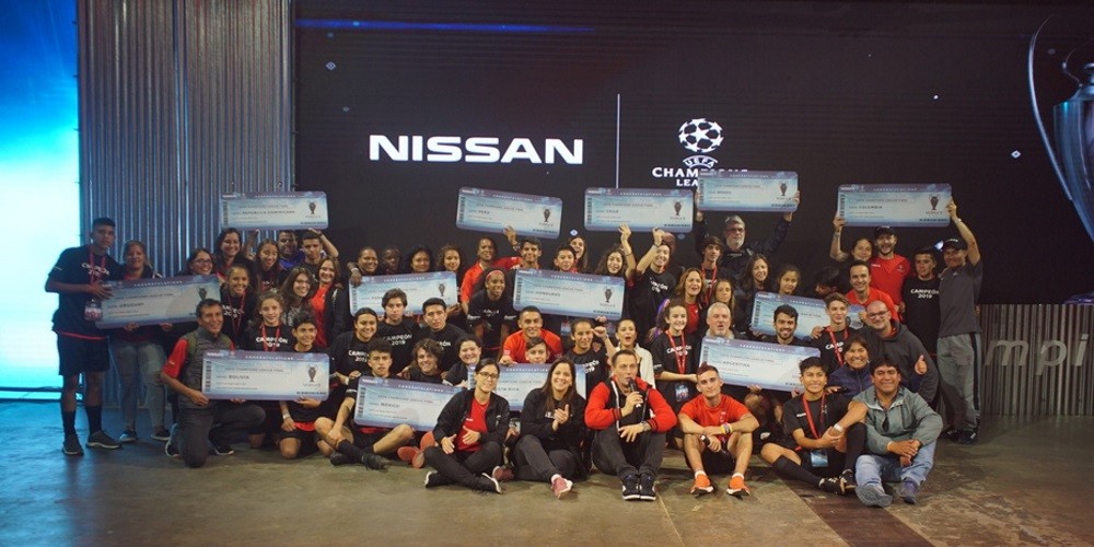 Nissan busca talentos del fútbol para que participen de la Final de la Champions League
