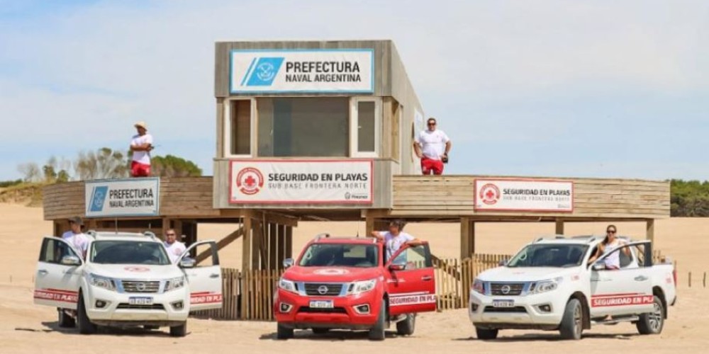 Nissan y el Municipio de Pinamar se unen para brindar seguridad en las playas