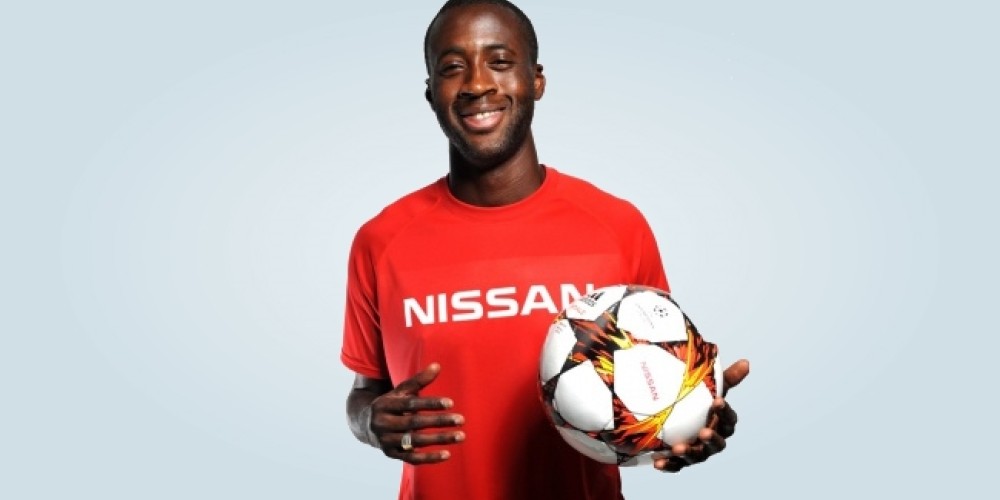 Yaya Tour&eacute; es nuevo embajador Nissan