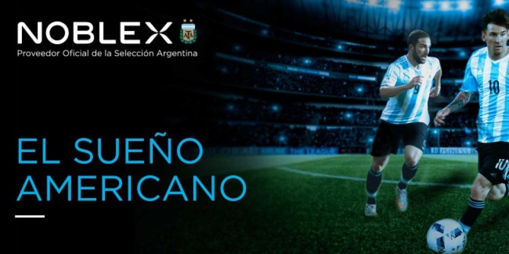 Noblex acompaña a la Selección Argentina en la Copa América Centenario
