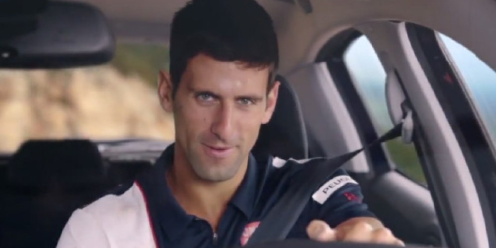Peugeot palpita Roland Garros junto a Novak Djokovic
