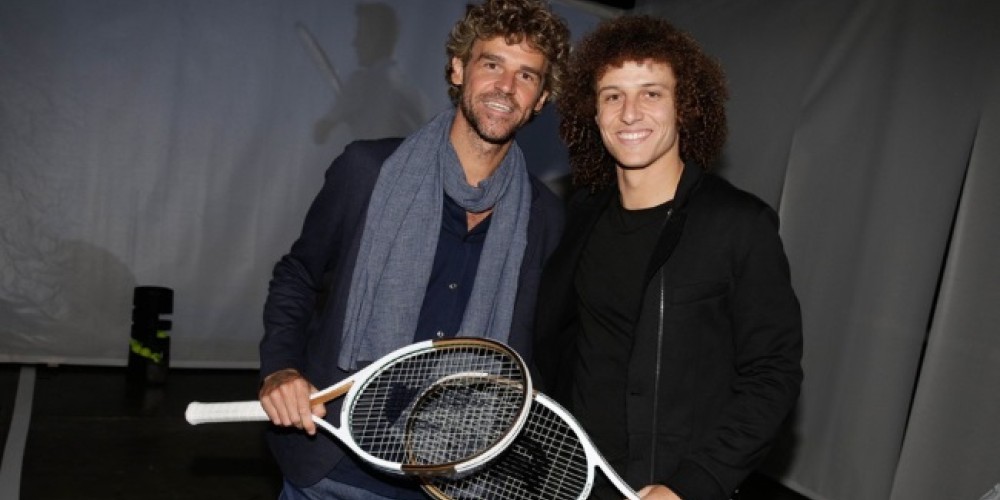 Lacoste lanz&oacute; una raqueta edici&oacute;n limitada junto a Kuerten y David Luiz