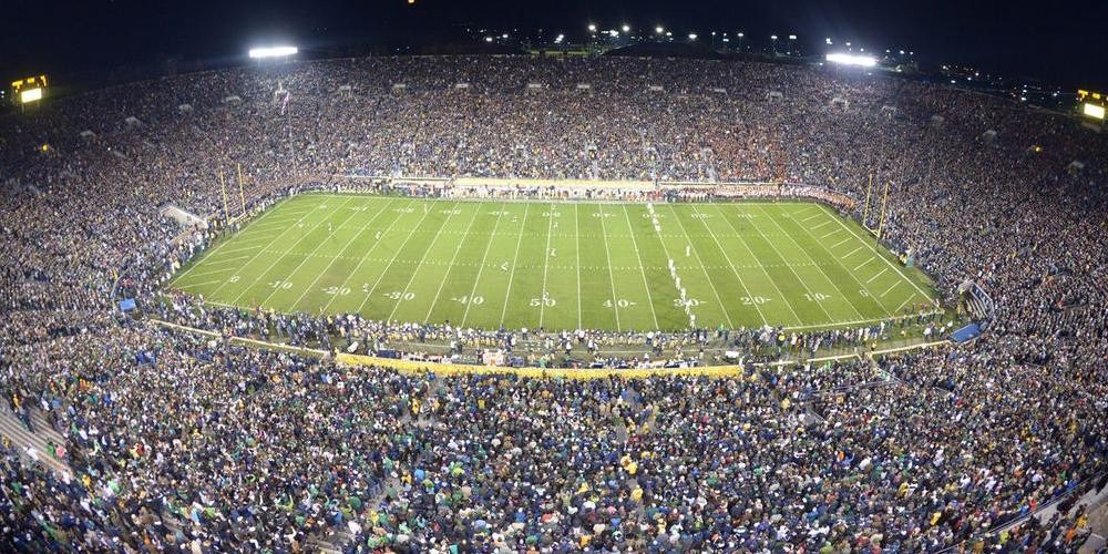 Por primera vez Notre Dame Stadium abrir&aacute; sus puertas al f&uacute;tbol