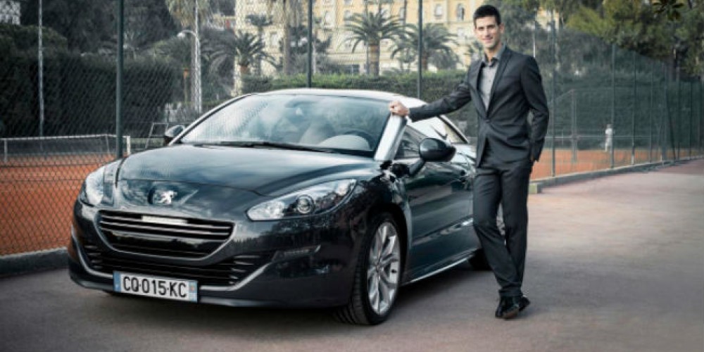 Novak Djokovic es nuevo embajador de Peugeot