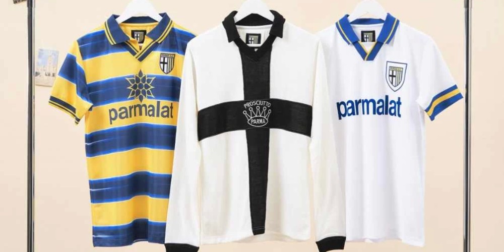 Las novedosas camisetas que present&oacute; Parma por sus 110 a&ntilde;os