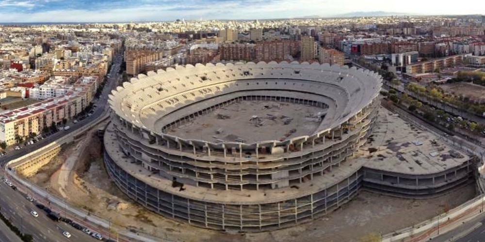 El Valencia podría perder las tierras del “Nuevo Mestalla” si no retoma las obras