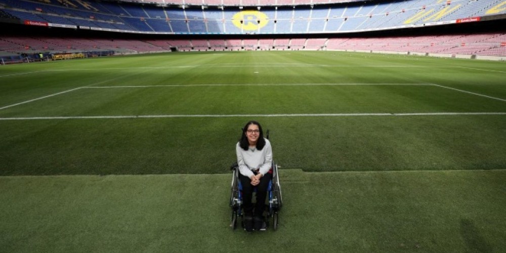 Nujeen, la joven que inspir&oacute; al Barcelona para su campa&ntilde;a Navide&ntilde;a