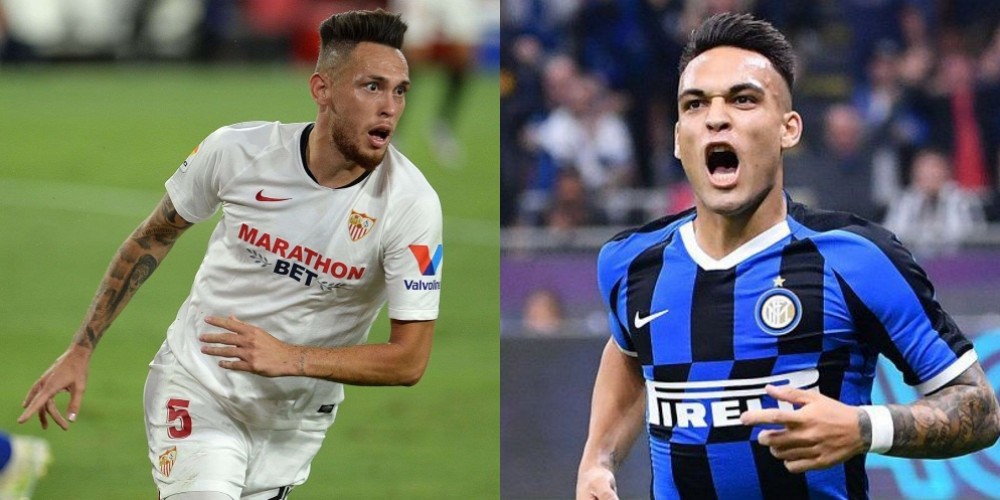 El más revalorizado y el pretendido por todos en Europa: los números de Ocampos y Lautaro