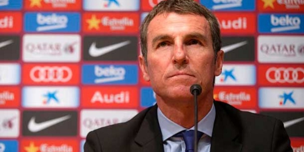 Robert Fernández, el ojeador del FC Barcelona que estuvo en el Monumental para ver a cuatro jugadores