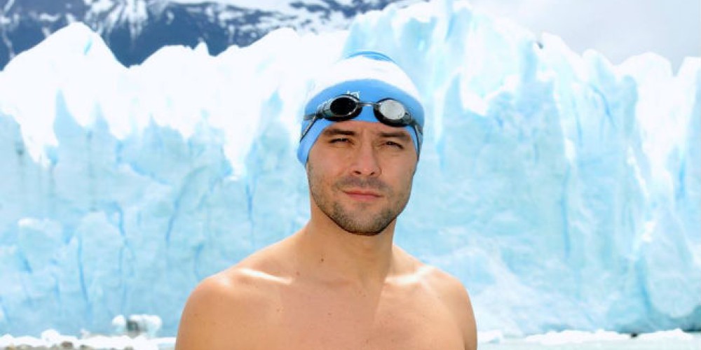 Mat&iacute;as Ola, dice presente en las heladas aguas de Estonia