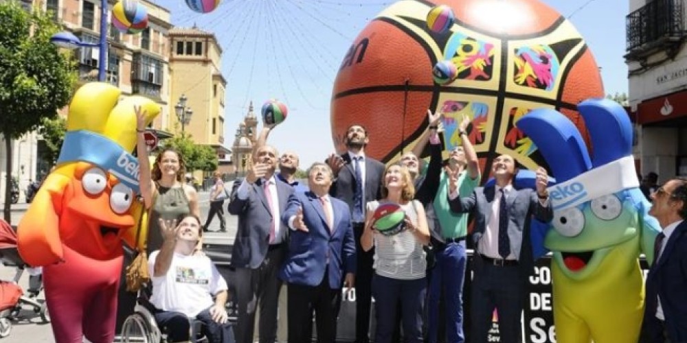 Se presentaron oficialmente las mascotas del Mundial de Básquet España 2014