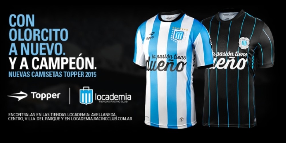 Topper y la campa&ntilde;a digital de la nueva indumentaria de Racing