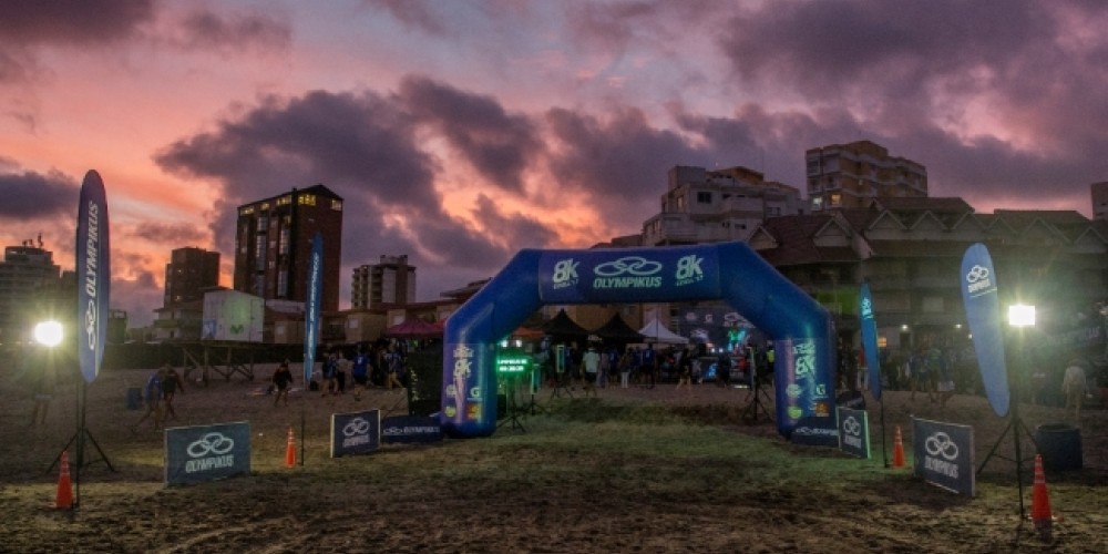 Los 8K Olympikus brillaron en la noche de Villa Gesell