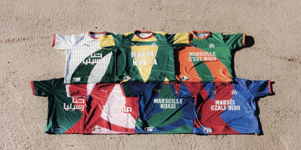 El Olympique de Marsella y Puma lanzaron una colecci&oacute;n de camisetas edici&oacute;n especial