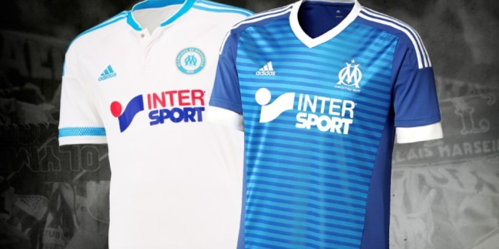 El Olympique de Marsella presentó sus camisetas para 2015/16