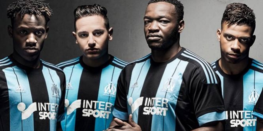 adidas presentó la camiseta alternativa del Olympique de Marsella