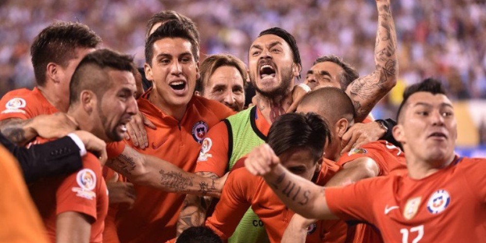 Ocho chilenos y tres argentinos en el equipo ideal de la Copa Am&eacute;rica Centenario