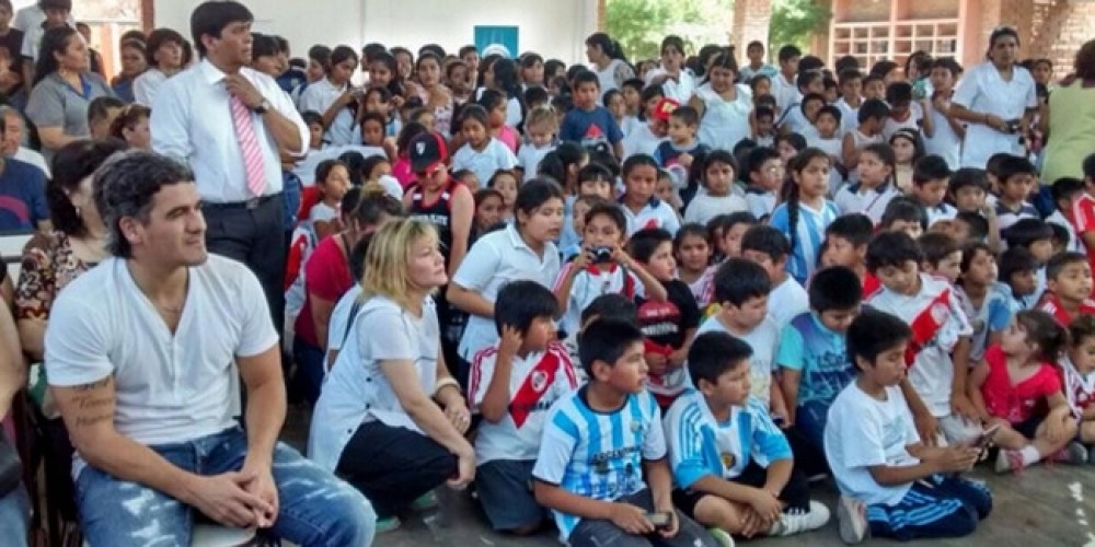 La Fundaci&oacute;n River estren&oacute; su programa junto a Ariel Ortega