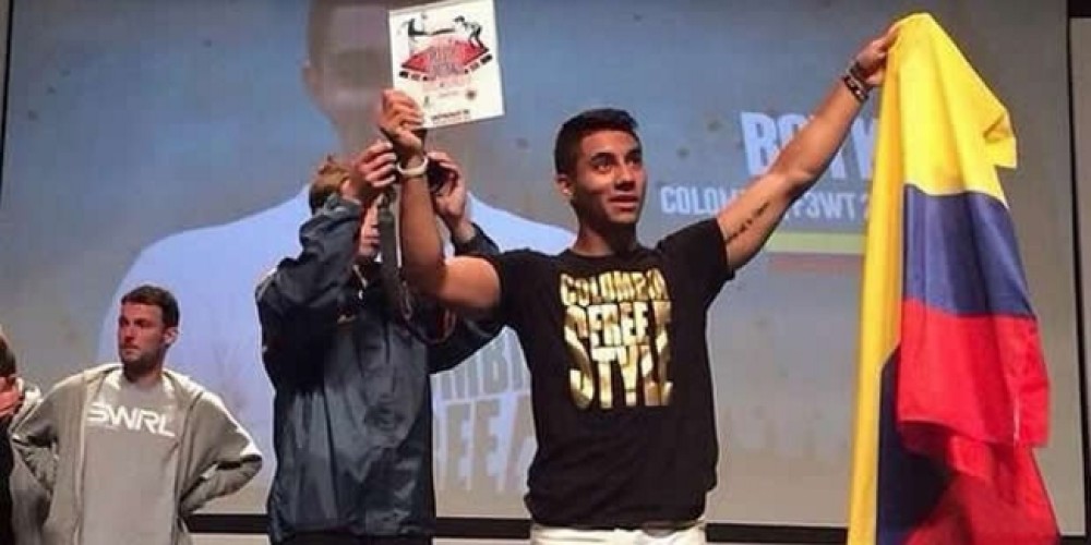 Un colombiano es el nuevo Campeón del Mundo de Freestyle