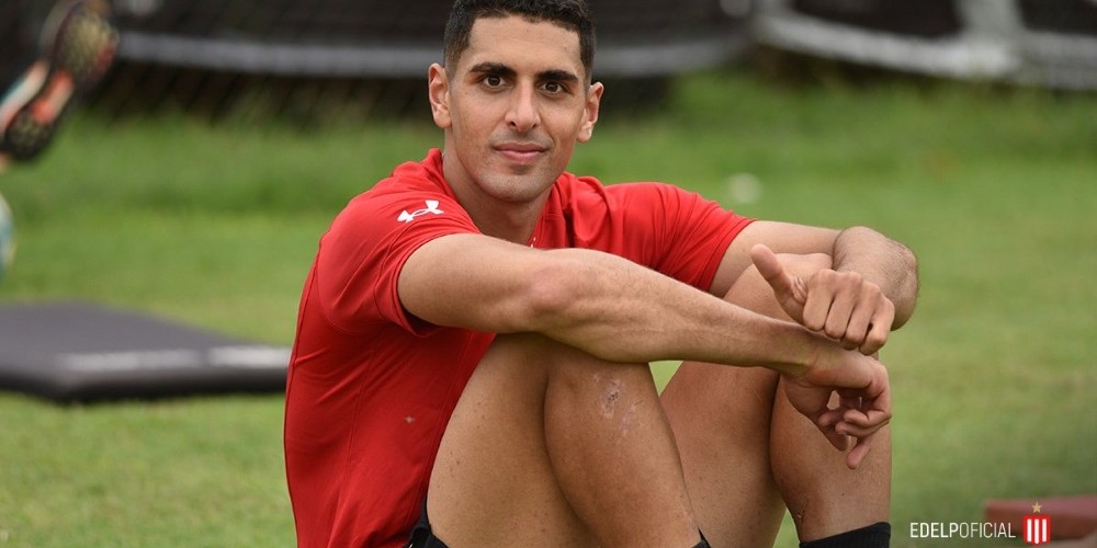 La historia de Pablo Sabbag, el refuerzo de Estudiantes que es m&uacute;sico 