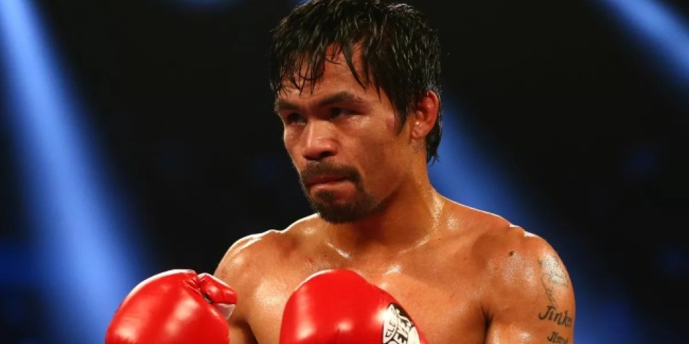 Pacquiao pidió a un boxeador argentino para volver al ring en abril