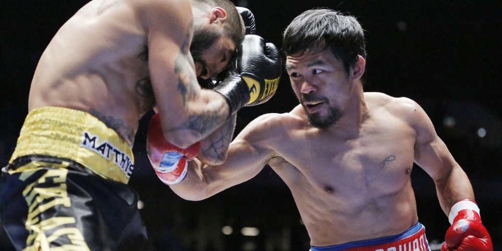 Manny Pacquiao prepara su pelea mientras impulsa una ley anti tabaquismo como senador en Filipinas