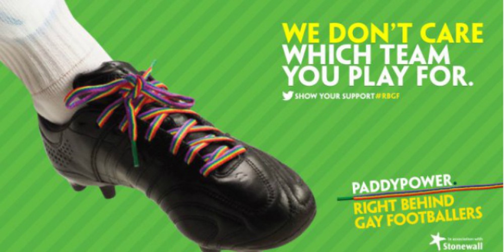 Paddy Power lanza una campa&ntilde;a contra la homofobia